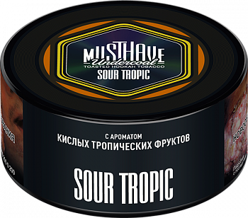 Табак Must Have Undercoal, 25гр "Sour Tropic / Кислые тропические фрукты"