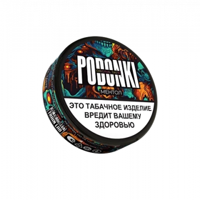 Жевательный табак PODGONKI STRONG "МЕНТОЛ" 
